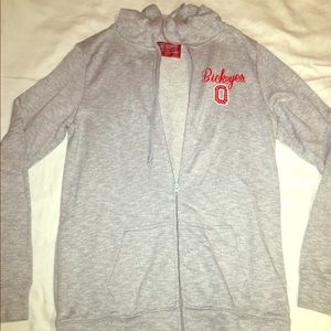 Ohio State Buckeyes zip up hoodie